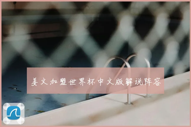 姜文加盟世界杯中文版解说阵容