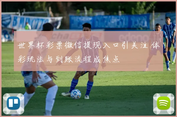 世界杯彩票微信提现入口引关注 体彩玩法与到账流程成焦点